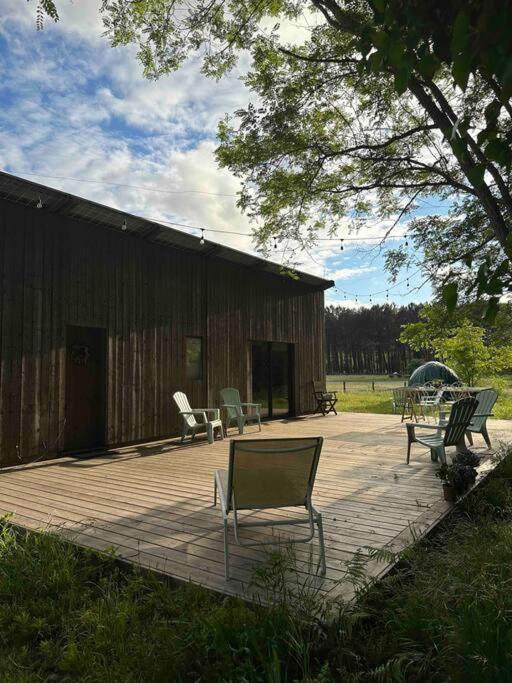 Cosy Cabane Boise Solaire, Balneo Bath Et Toilette Seche A La Ferme Mimizan-Plage エクステリア 写真